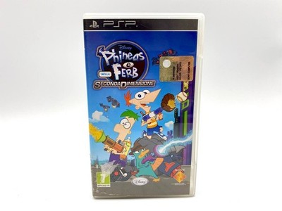 Phineas e Ferb Sony PSP Videospiel Arcade Familie Kinder Neu? Kostenlos