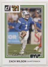 2021 Panini Chronicles Draft Picks Donruss Retro Green Zach Wilson #35 4z8