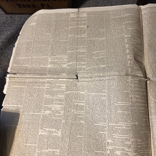 Rare 1859 Washington National Intelligencer Newspaper- As Seen - Picture 3 of 6
