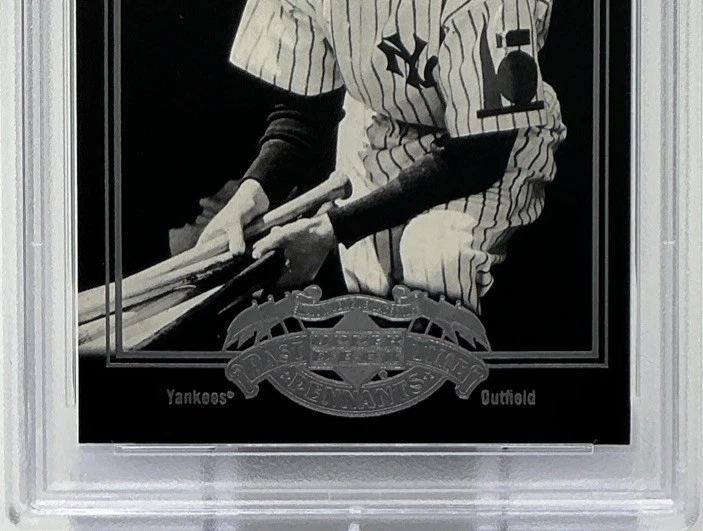 Joe DiMaggio PSA 8 -2005 Upper Deck Past Time Pennants - 56 Game Streak, Yankees - Image 3 of 4