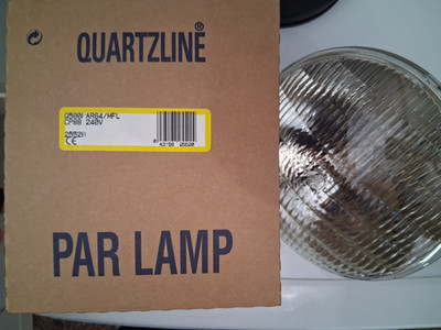 GE Lighting 25520 CP 88 - Q500 PAR64 MFL 240V/500W Preßglaskolbenlampe
