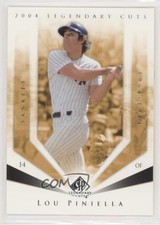 2004 SP Legendary Cuts Lou Piniella #74 0ac3
