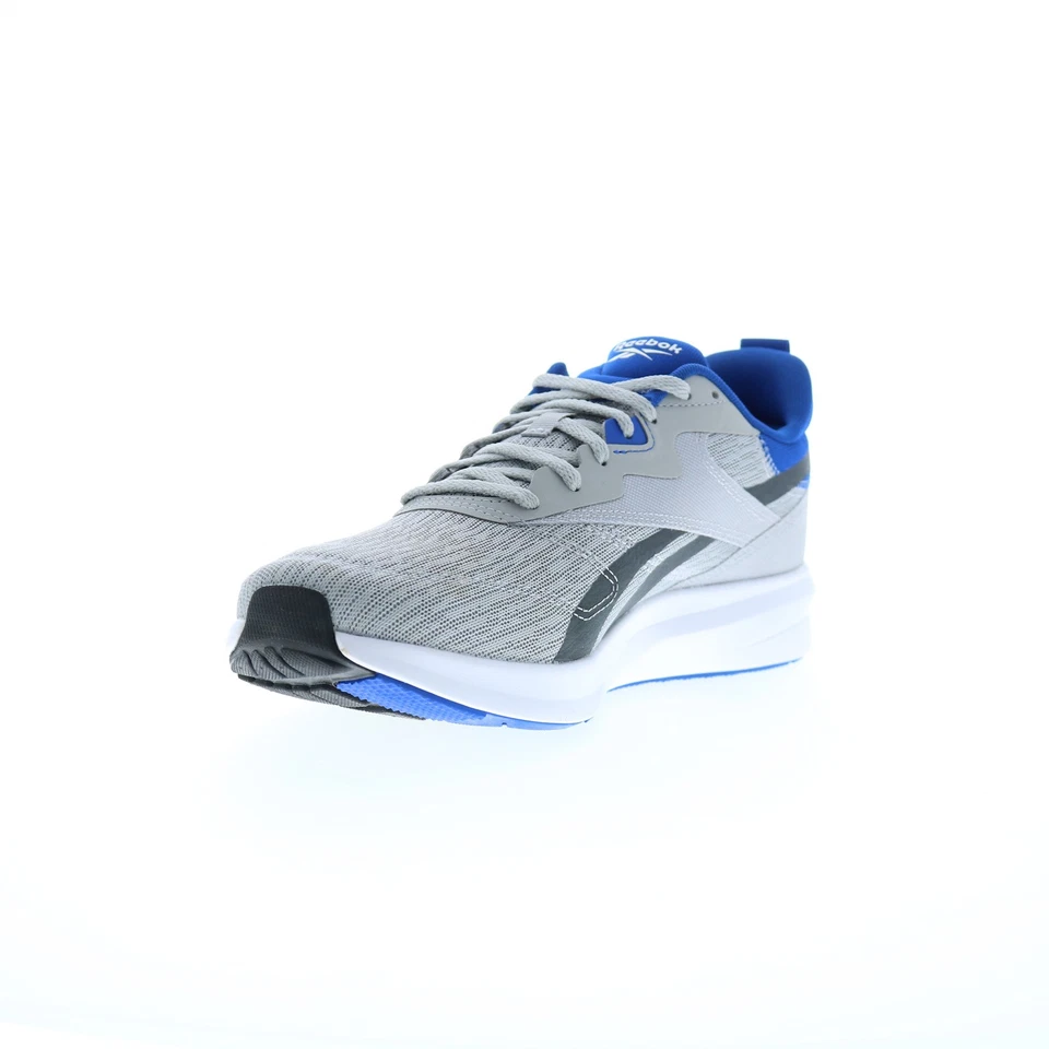 Zapatos deportivos para correr Reebok Runner 4 4E de lona gris extra anchos 4E para hombre Foto 4 de 4
