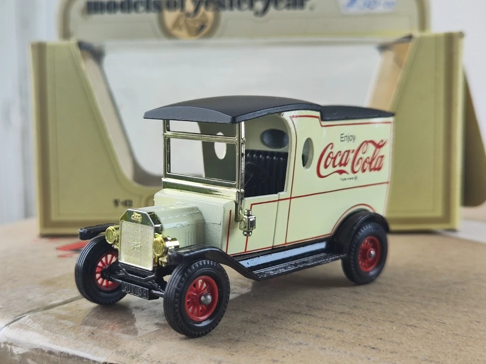 Auto d'epoca retrò Y12 1912 Ford Model T Coca-Cola, un tempo, Inghilterra, co... - Immagine 4 di 4