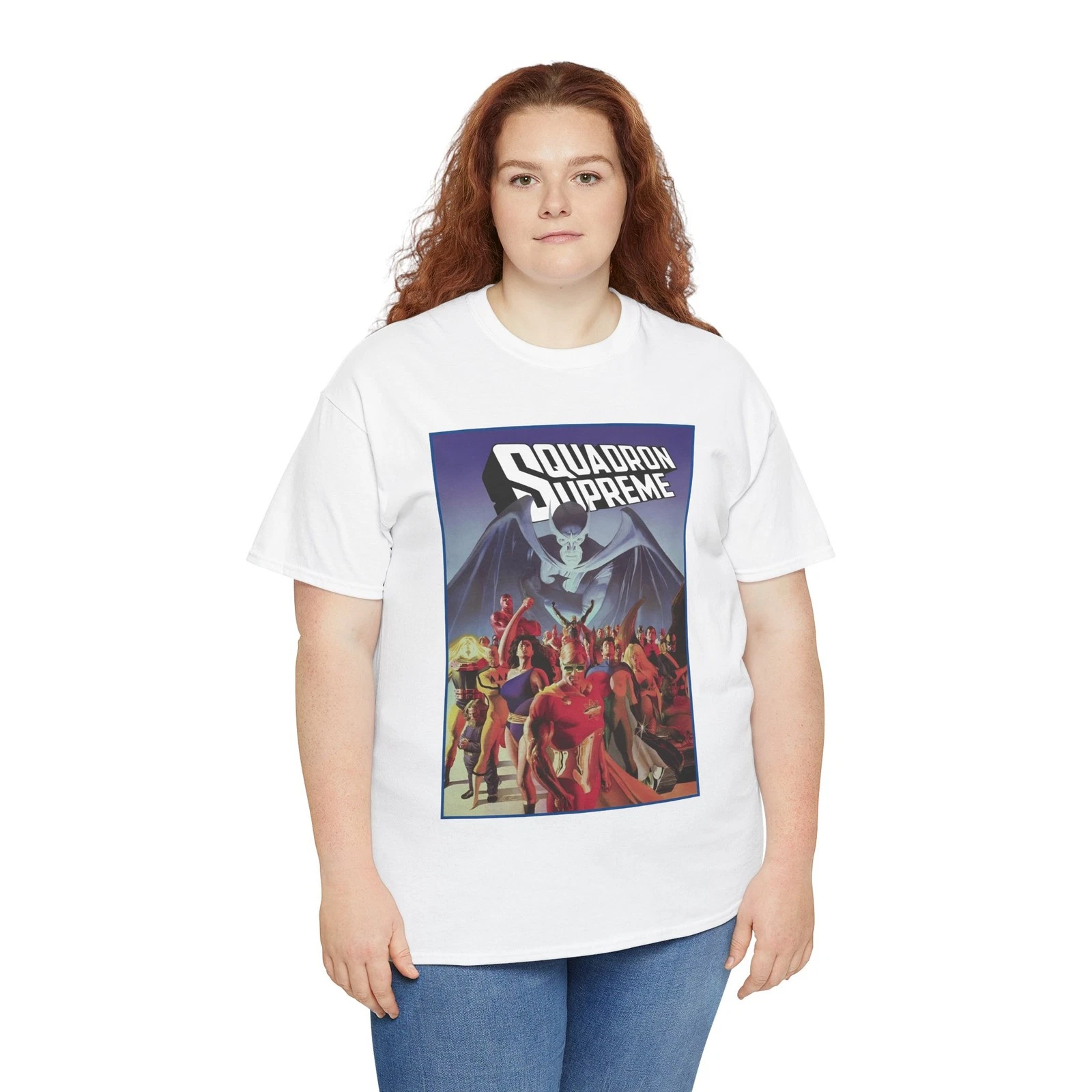 Squadron Supreme T-Shirt - Alex Ross Art - Marvel Comics - Hyperion, Nighthawk