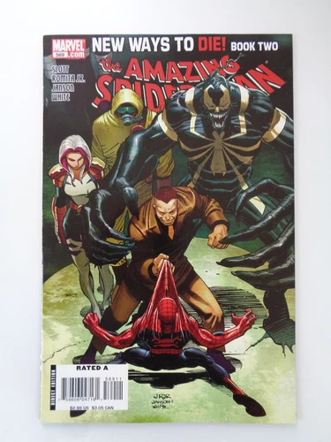Amazing Spider-Man Vol 2 No 569 2008. 1st App of Anti-Venom . JOHN ROMITA ART