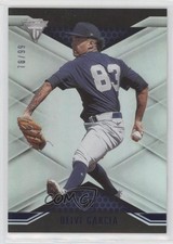2021 Panini Chronicles Titanium Blue 78/99 Deivi Garcia #6 2t9