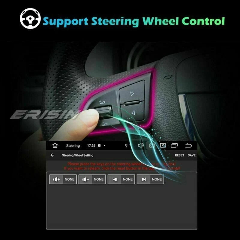 9"Android 12 Autoradio GPS 4GB+64GB Für VW Passat Polo Golf 5/6 Touran EOS Jetta - Bild 4 von 4