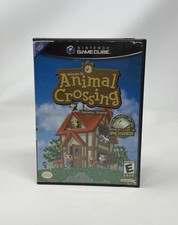 Animal Crossing Nintendo GameCube Game + Case Black Label Pristine Disc Tested