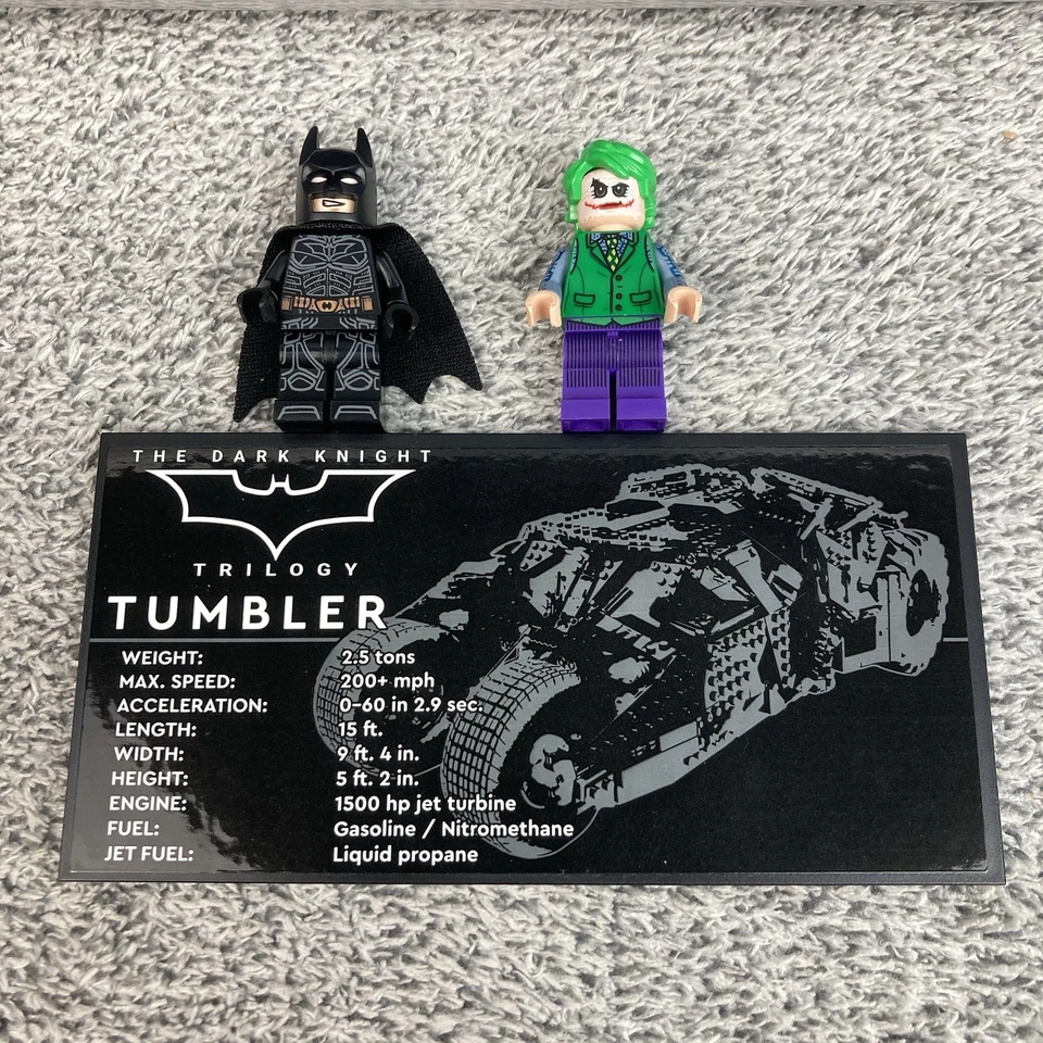 LEGO DC Super Heroes Batmobile The Tumbler 76240 Retired *Incomplete* - Image 3 of 4