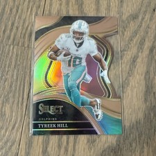 2023 Panini Select - Tyreek Hill Club Level Copper Prizm Die-Cut #209  /299