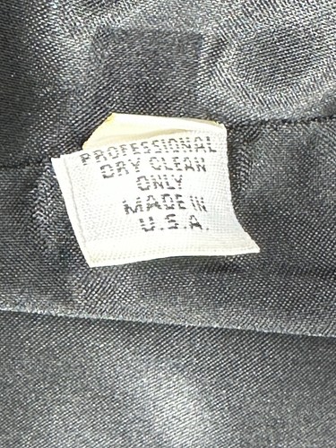 Fleurette Women’s Wool Peacoat Jacket Black Size 6 Loro Piana Fabric USA Made - Picture 7 of 7