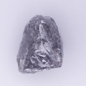 Genuine Loose Diamond Rough Natural Raw 0.95 Carat Blackish Color Diamond