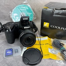 NIKON COOLPIX L330 20.2MP 26x Zoom Digital Camera w/ Box Extras