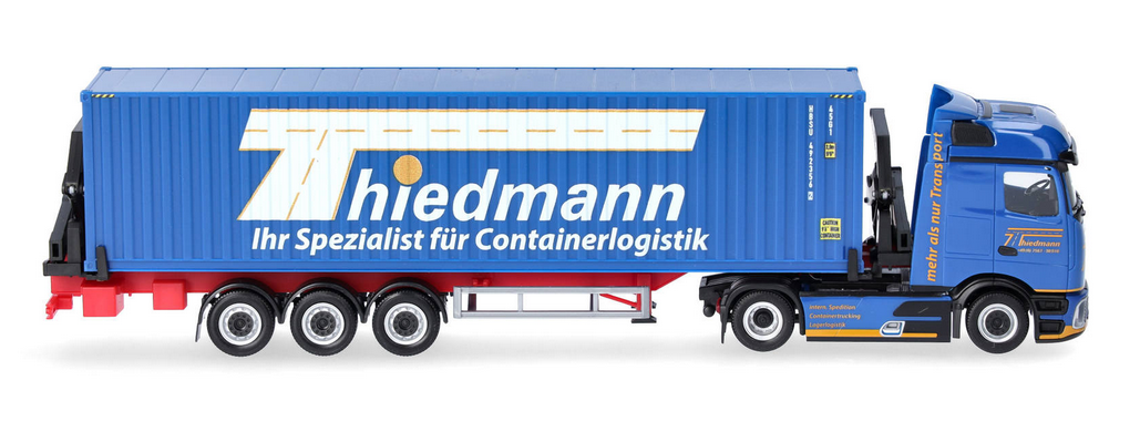 HERPA,MERCEDES BENZ Actros L ProCabin B 4x2 with 3-axle container