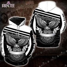 Harley Racing Davidson 3D Hoodie , Unisex Adults S-5XL