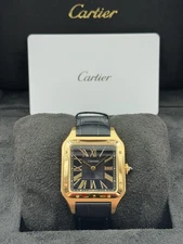 Cartier Santos Dumont 43.5mm Blue Dial Yellow Gold WGSA0115 Unworn 2025