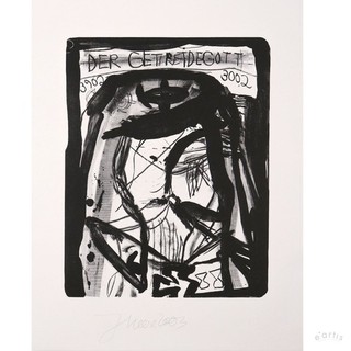 JONATHAN MEESE LITHOGRAPH GRAIN GOD SELF PORTRAIT 2003 SIGNED VP: €494