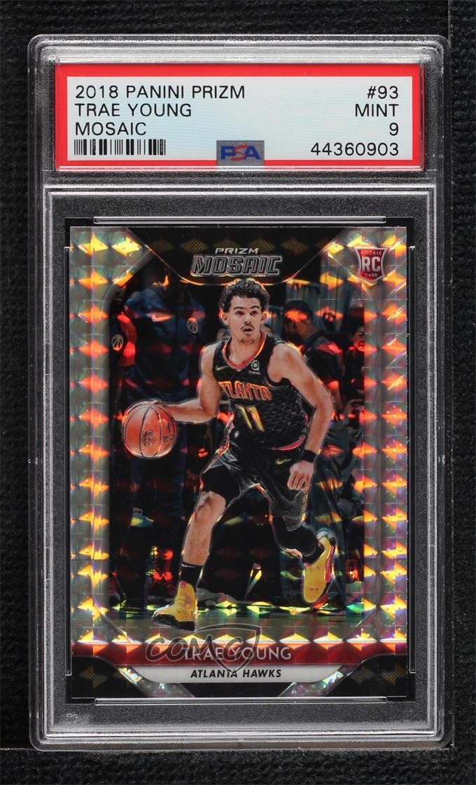 2018-19 Panini Prizm Mosaic Trae Young #93 Rookie RC 0d6s