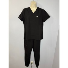 Figs Zamora Scrub Jogger S  Catarina One-Pocke Top MP Set Black