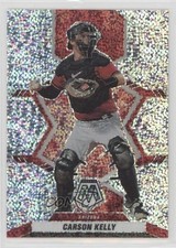 2022 Panini Mosaic White Sparkle Mosaic Prizm Carson Kelly #79 11oq