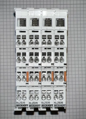 Beckhoff KL2535 Bus-Klemmen - Gebraucht - 2-Kanal-PWM-Ausgang, 24 V DC, 1 A - Bild 1 von 2