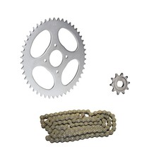 Pinion 10T + Sprocket Silver 48T + Chain Set for Hercules Prima 2 3 4 5 M 4 5