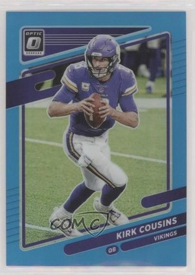 2021 Panini Donruss Optic Aqua Prizm 18/299 Kirk Cousins #97 0s9t