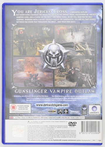 Darkwatch PS2 Vampire Shooter 2005 COMPLETE | PAL | TESTED | UBISOFT | HORROR - Picture 2 of 6