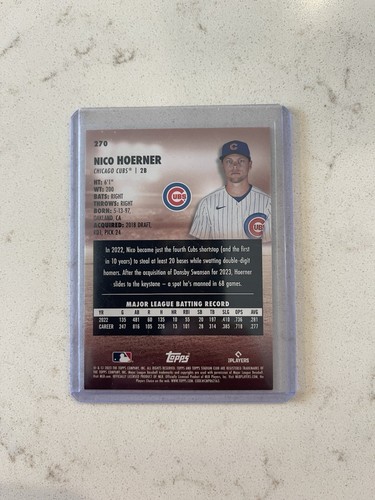 Nico Hoerner Lot RC #1062LNH - Picture 14 of 14