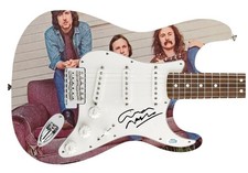 Graham Nash Signed Autographed 1/1 Custom Graphics Photo Guitar ACOA
