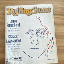 Rolling Stone Magazine October 1988 John Lennon Remembered Music Special Edition