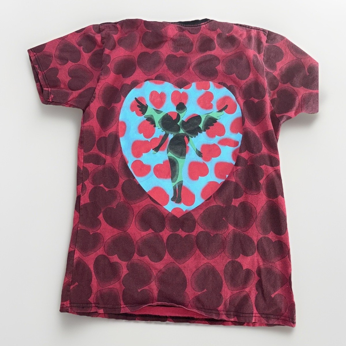 トップス NIRVANA heart shape s/s tee band XL Amazon.com: Nirvana T Shirt Heart Shape Box Band Logo