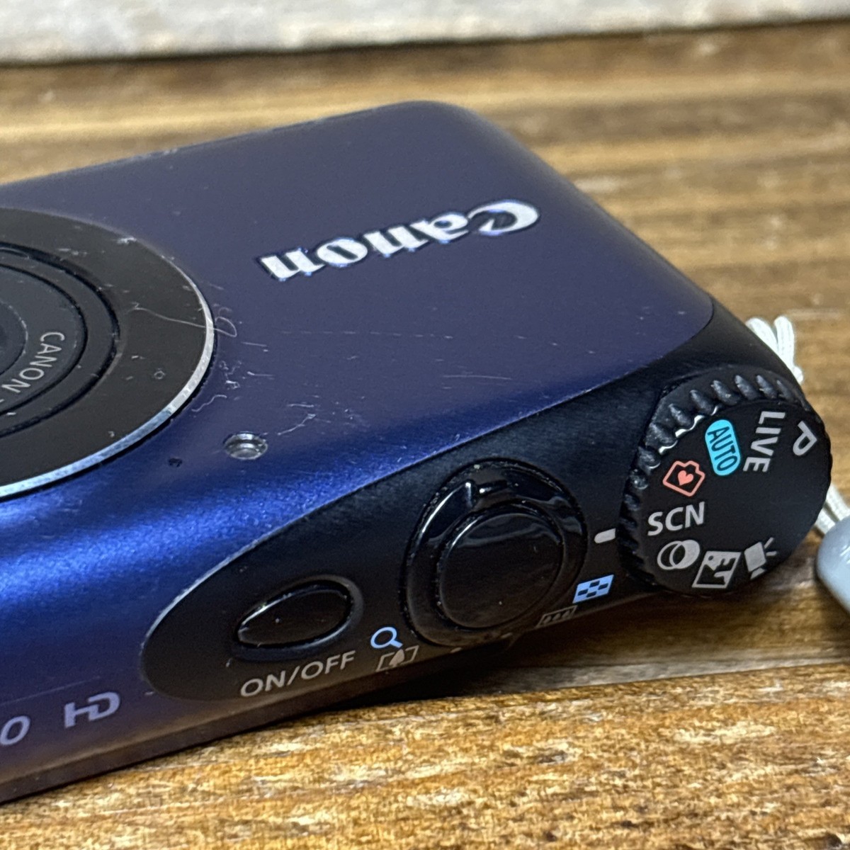 Canon PowerShot A2200 Blue Digital Camera 14.1MP 4x Optical Zoom