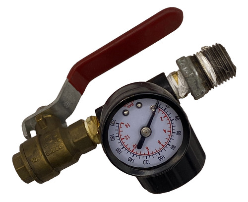 Mueller B&K 1/4" Ball Valve 600 WOG 150 WSP Brass Plumbing Shut-Off Valve โ