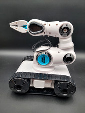 Sharper Image Robotic Arm with Spotlight Claw & Tank Tread STEM Toy- No Remote