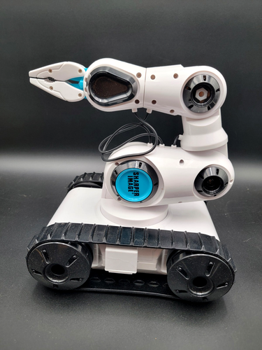 Sharper Image Robotic Arm with Spotlight Claw & Tank Tread STEM Toy- No Remote - Picture 1 of 7