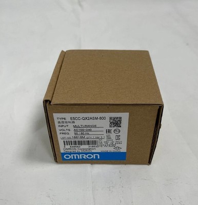 Omron E5CC-QX2ASM-800 Multi-Range 100-240V AC Temperature Controller - NEW