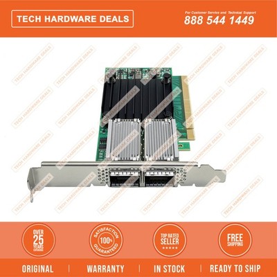 Carte Réseau HP 828108-001 - Dual Port 100Gb QSFP28 EDR - Pour DL380 G10 - Reconditionnée