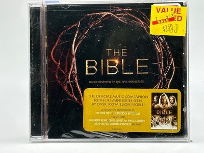 The Bible Music Inspired by Epic Miniseries CD 2013 Christian Word Label SEALED