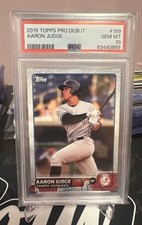 2015 Topps Pro Debut  Aaron Judge (RC) Tampa Yankees PSA 10 Low Pop Rare