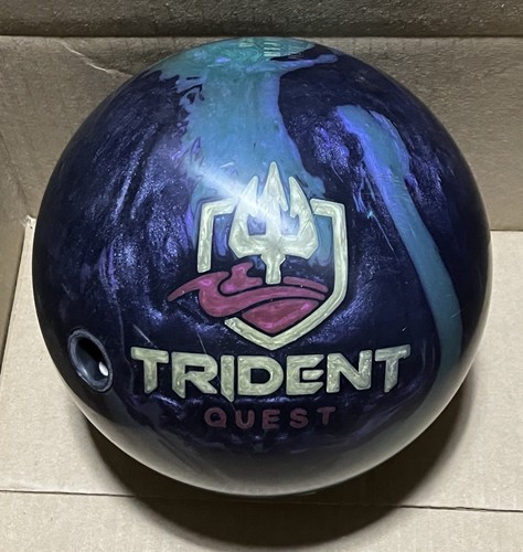 Motiv Trident Quest 15 lb Bowling ball Used Single Drill
