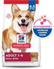 Hill's Science Diet Adult 1-6 Small Bites Dry Dog Food, Lamb Meal  Brown Rice,