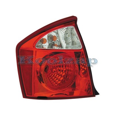 For 2004-2006 Spectra Rear Left Tail Lights Red & Clear Plastic 92401-2F020 V