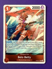 Belo Betty OP05-015 Rare Awakening of the New Era One Piece Holo LP