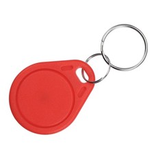10Pcs IC Card UID Key Fobs RFID Proximity 13.56MHz Rewritable Smart Tag Red