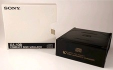 Sony XA-10B 10-Disc Compact Disc CD Magazine Cartridge With Original Sleeve.