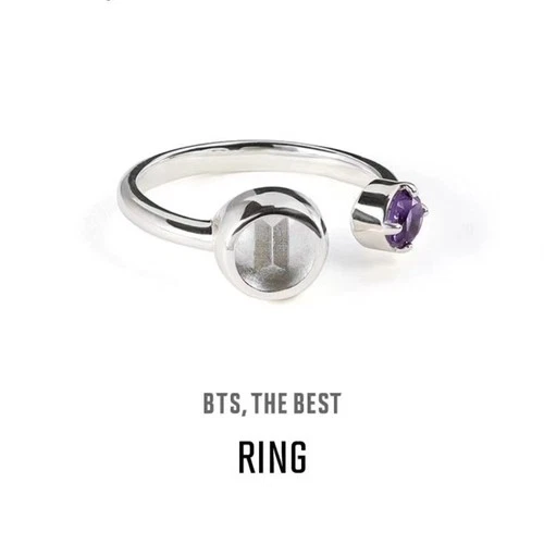 Anillos Kpop Idol BTS THE BEST para regalo del ejército