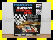 PORSCHE Design Magnetwand Rennplakat 24 heures du Mans 1970 NEU LIMITED EDITION