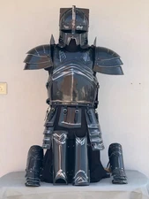 Moria Dwarf Dwarven Steel Knight Armor Suit Full Body Armor With Cuirass Pauldro